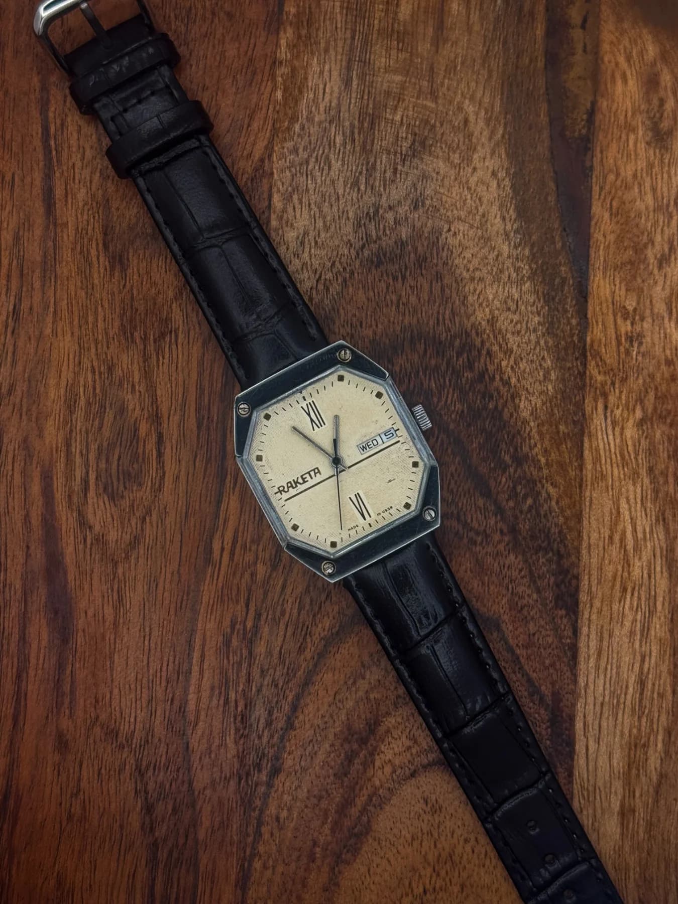Raketa Raketa “Star Wars” Octagon Day-Date, view 1