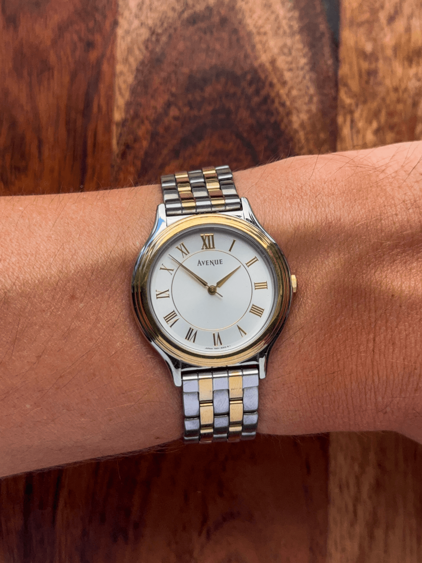 1991 SEIKO 7N01-626A AVENUE vintage watch, detail 10 of 10